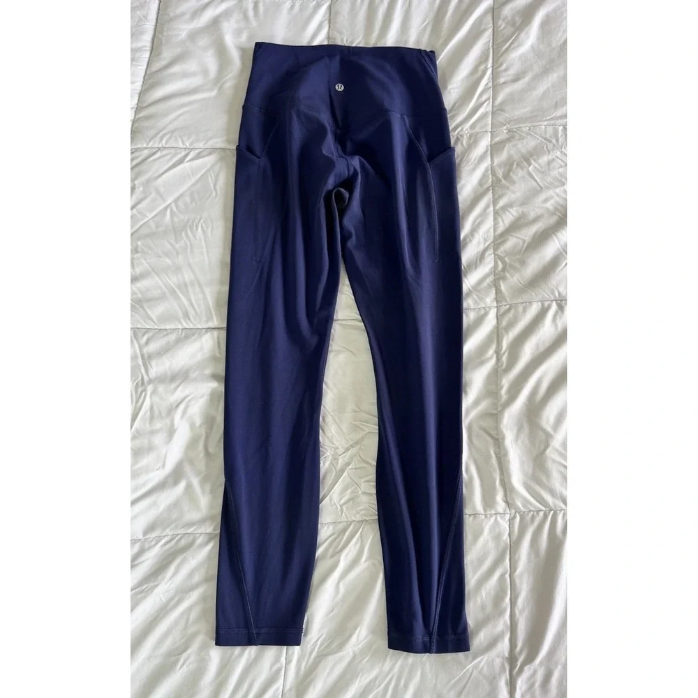 New Lululemon Leggings Womens Size 6 Align High-Rise Pant Light Blue Yoga NWOT